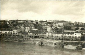 Houses damaged by the floods of March and may 1930 