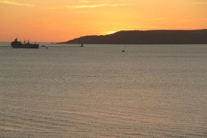 Sunset, Plymouth Sound