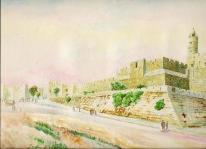 The Tower of David, Citadel of King David, Jerusalem, Israel,