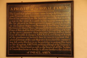 Plymouth Synagogue Prayer for the Royal Family & Country