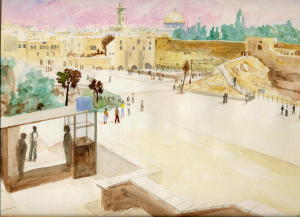 Jerusalem, the Western Wall