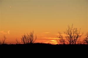 Pyrenees sunset