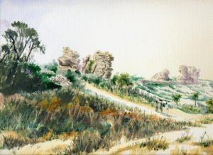 Ashkelon paintings, National Park Israel