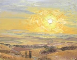 Sunrise paintings