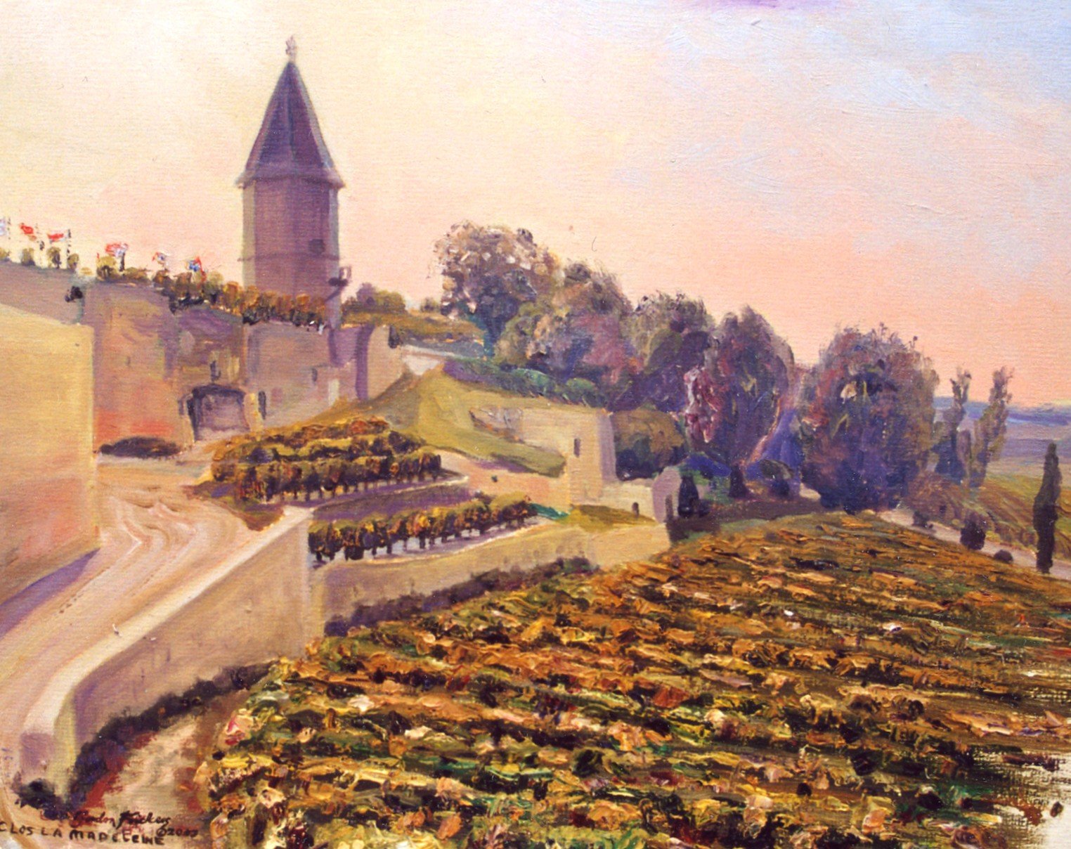 Saint Emilion paintings