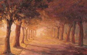 Painting a September mist dream